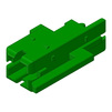 Фото Элемент соединительный Hauraton DRAINFIX BLOC для инфильтрационного элемента размера 2, зеленый, 35x35x100 мм (цена по запросу) [Артикул: 96110]
