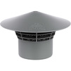 Фото Зонт вентиляционный РТП BETA для внутренней канализации, ПП, серый, d - 75 [Артикул: 39127]