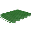 Фото Решетка газонная Gidrolica Eco Normal РГ-53.43.3,5, пластиковая зеленая, класс нагрузки: A B C [Артикул: 609]