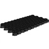 Фото Решетка газонная Gidrolica Eco Standart РГ-70.40.3,2, пластиковая черная, 700x400x32,8 мм [Артикул: 608]