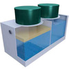 Photo ONYX Grease separator 3,6-240 industrial for ground and underground installation, capacity 3,6 cubes/hour, 240 peak, manhole 630 mm, 1000x750x1000 mm, d - 110 (price on request) [Code number: 3d0154]