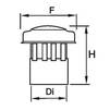Draft Wavin Optima deflector ventilation pipe, d - 50 [Code number: 3021707 / 24326903]