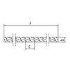 Draft [TEMPORARILY NOT SUPPLIED] - REHAU RAUTITAN Mounting rail, with universal holes, 2m [Code number: 11056231008 / 105 623 008]