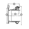 Draft Viking Johnson UltraGrip Flange adaptor for ductile iron, steel, PVC, asbestos cement, fiberglass, PE pipes, d 398.2 - 442.0 [Code number: UG442]
