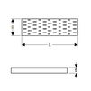Draft Geberit sound insulation mat Isol Flex, precut for pipe, d 125 / 135mm [Code number: 356.014.00.1]