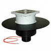 Photo Hutterer & Lechner Flat-roof drain, vertical, with PP-flange and heating, walkable, DN75 [Code number: HL 62.1BF/7]