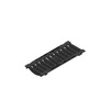 Photo Hauraton FASERFIX KS 150 ductile iron grating SW 20, KTL, class F 900, 500x199x20 mm (price on request) [Code number: 11261 (H)]