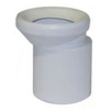 Photo SINIKON Standart Eccentric socket for WC, PP, white, d - 110, L 150 [Code number: TWC.M.150]