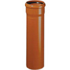 Photo SINIKON Outdoor sewerage Pipe, uPVC, SN4, length 0,5 m, d - 160*4,0, price for 1 pc [Code number: 22000.R]