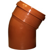 Photo SINIKON Outdoor sewerage Bend 30°, uPVC, d - 200 (price on request) [Code number: 23110]
