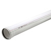 Photo REHAU RAUPIANO PLUS sewage pipe, length 0,5 m, price for 1 pc, d - 50 [Code number: 11201141222 / 120 114 222]