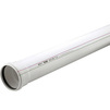 Photo REHAU RAUPIANO PLUS sewage pipe, length 0,5 m, price for 1 pc, d - 75 [Code number: 11201941222 / 120 194 222]