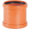 Photo Chemkor Outdoor sewerage Coupling with socket, uPVC, d - 160 [Code number: 2491102]