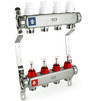 Photo RTP SIGMA Manifold group with flow meter and bracket, d - 1", d1 - 3/4", 4 outlets [Code number: 39416]