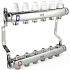 Photo RTP SIGMA Manifold group with manual control valves and bracket, d - 1", d1 - 3/4", 10 outlets [Code number: 39465]