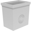 Photo Gidrolica Concrete trash box, bottom section ПКП 56.39 (20).57, DN - 200 [Code number: 49001001]